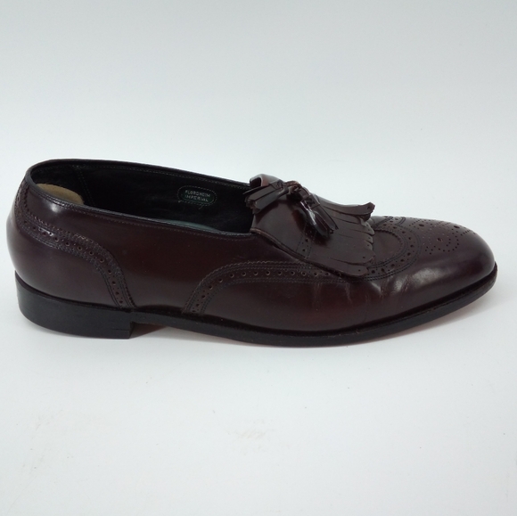 Florsheim Imperial Genuine Leather Tassel Brown Oxford Loafer Shoes 11.5 - Picture 14 of 14